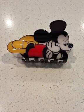 Disney Mickey Mouse Hair Claw Hair Clip Hair Accesory, New
